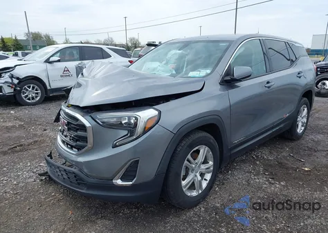 2019 GMC Terrain Sle из США, поврежденный, VIN 3GKALMEV1KL222743